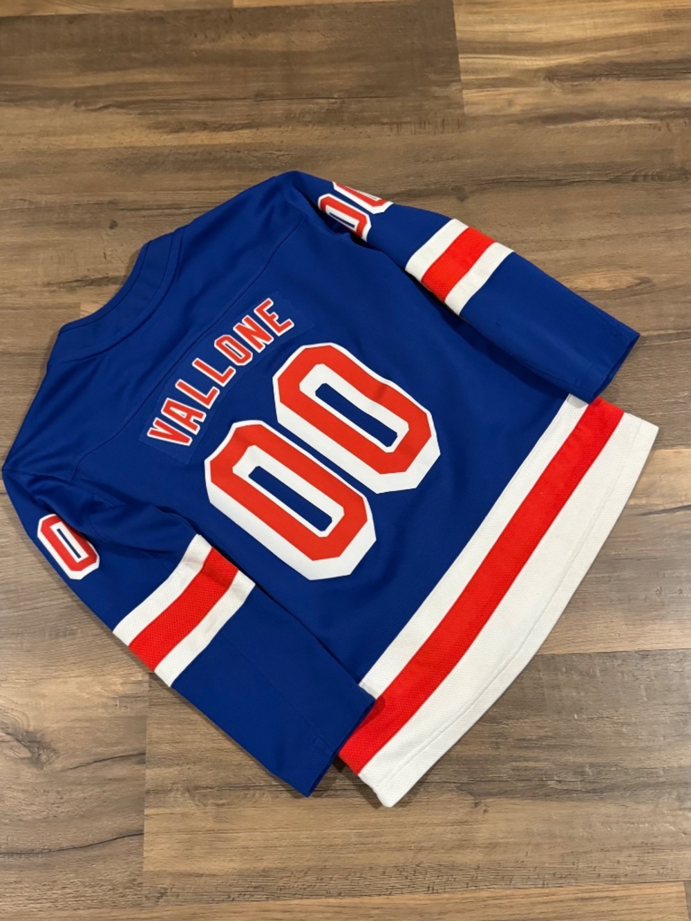 Fanatics New York Rangers Youth Breakaway Home Jersey L/Xl Blue NHL Hockey Shirt - Picture 6 of 6
